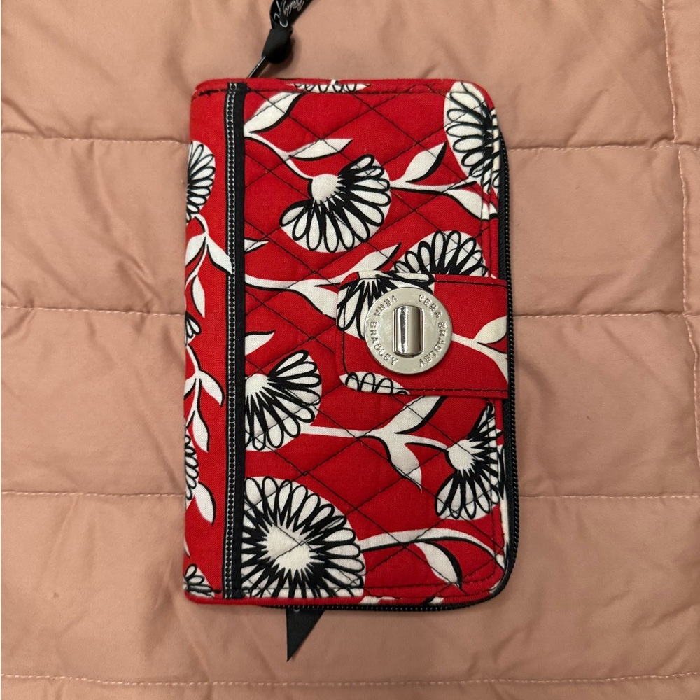 Vera Bradley large red wallet